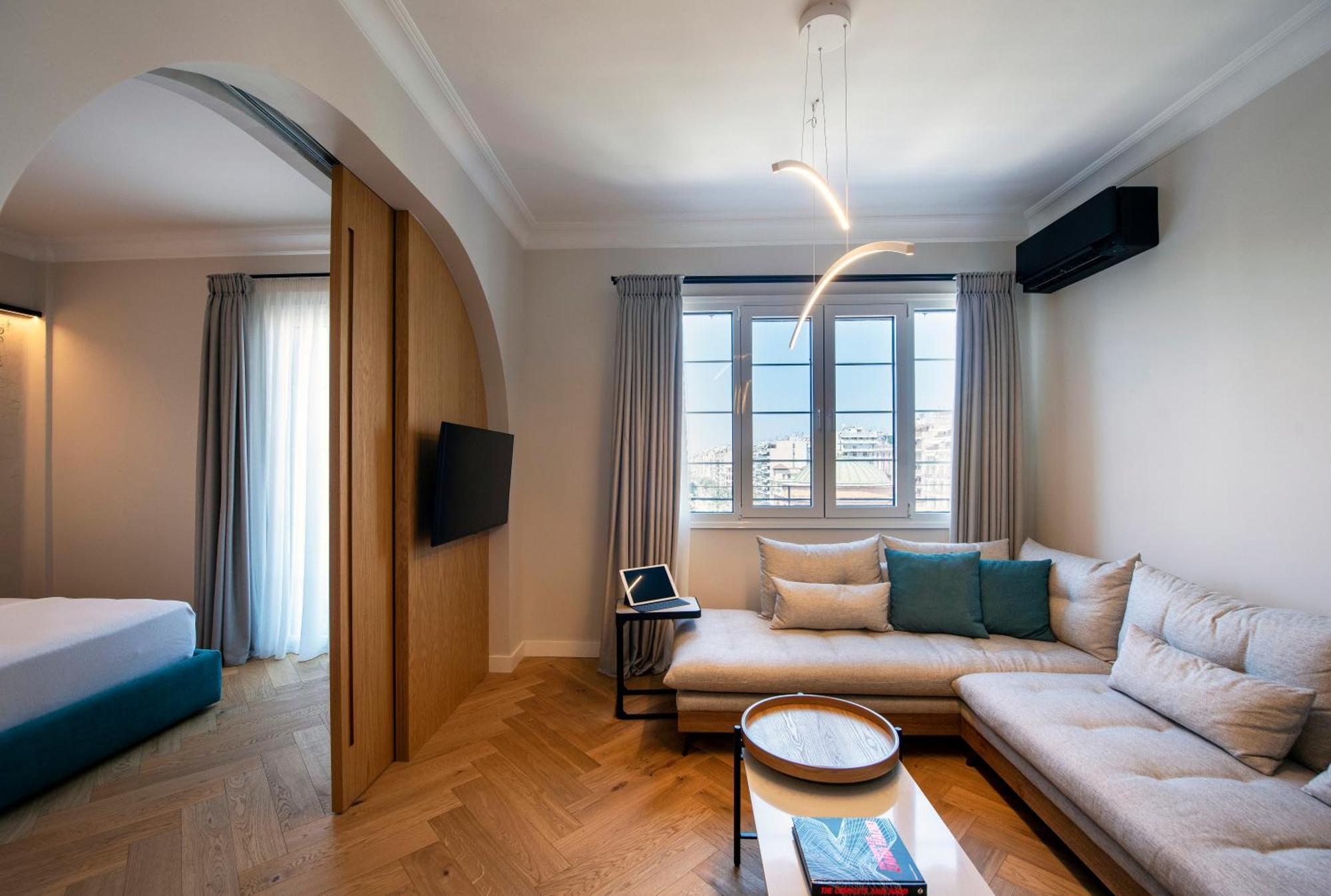 Queen Apartment Thessaloniki By Luxlikehome סלוניקי מראה חיצוני תמונה